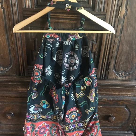 2 piece halter/mini custom made from vintage fabri - Picture 5 of 5